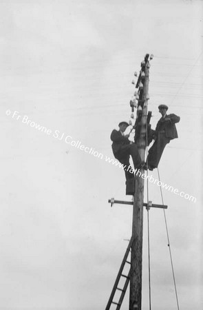 REPAIRING TELEPHONE WIRES